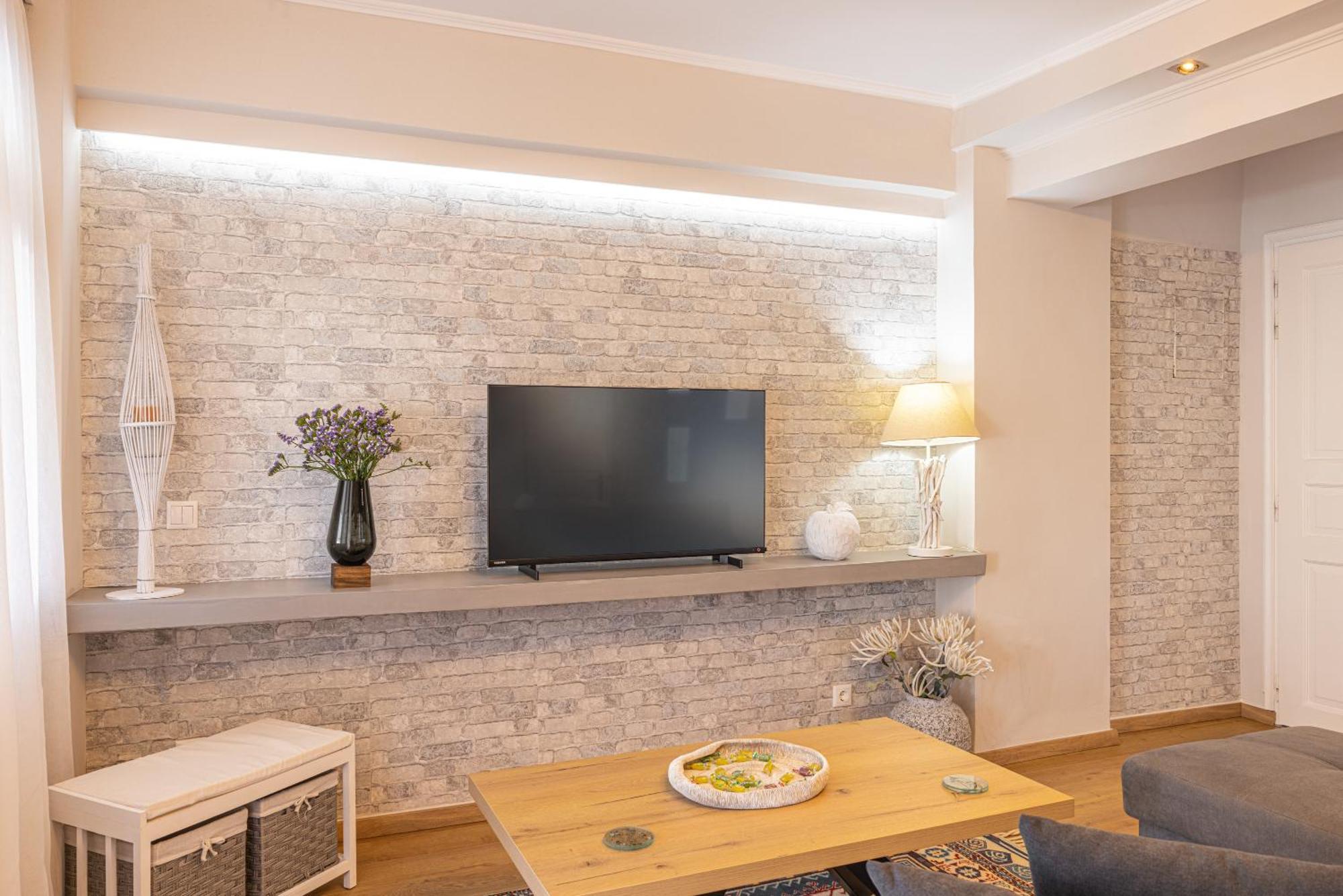 Pythagorio Blue Street Apartment With Balcony Pythagoreio Exterior foto