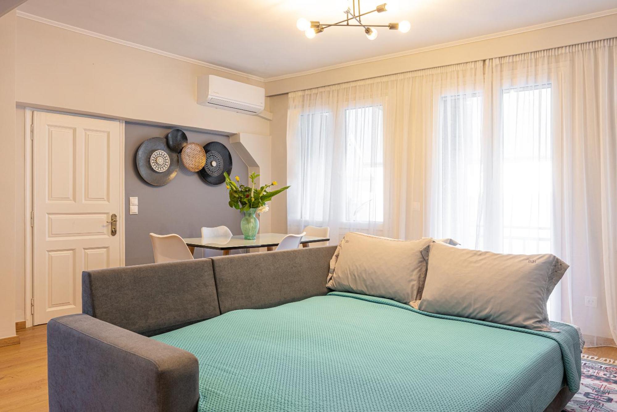 Pythagorio Blue Street Apartment With Balcony Pythagoreio Exterior foto